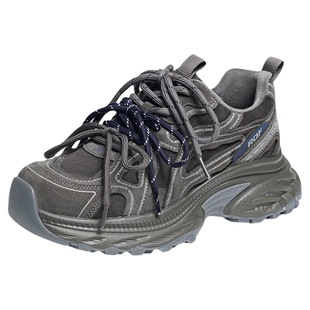 红蜻蜓老爹鞋2025冬季新款女鞋小个子厚底增高时尚休闲鞋加绒女鞋