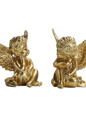 爱神丘比特金色小天使装饰品摆件