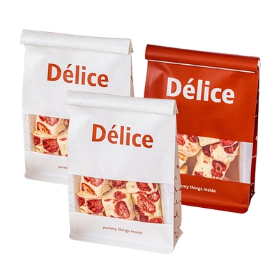 蛇年糖果包装袋曲奇饼干新年雪花