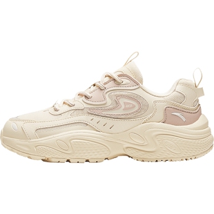 安踏星光丨厚底增高休闲鞋女鞋春季轻便软底运动鞋潮流百搭老爹鞋