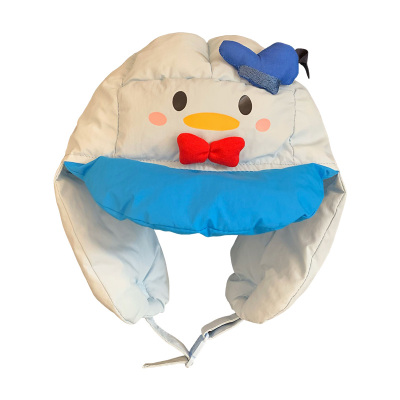 迪士尼正版唐老鸭充棉护耳雷锋帽