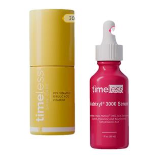 Timeless【2件套组】3000多肽精华30ml+20%左旋vc精华30ml