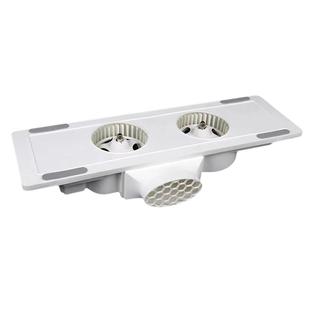 长条形换气扇15*60双电机排气扇强力静音石膏蜂窝大板吊顶卫生间