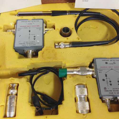 Marconi Vhf/Uhf Detector TM9936 Rare Vintage Tm 9702 9701 Fu