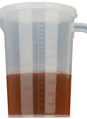 500ml带盖带刻度PP量杯