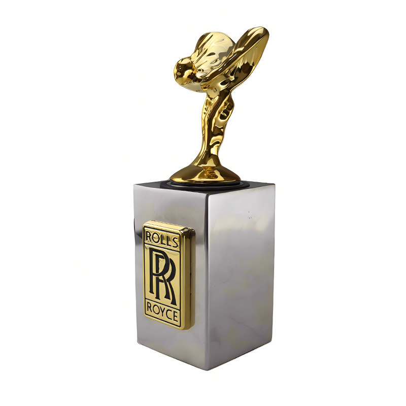高级感不锈钢自动按压牙签