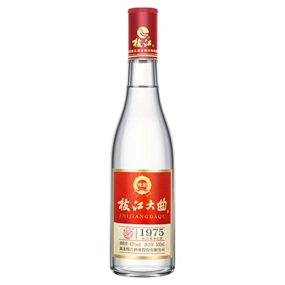 枝江大曲官方旗舰店45度浓香白酒