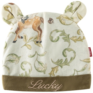 [呦呦鹿鸣]aqpa爱帕新生儿胎帽宝宝帽子小月龄初生护囟门帽可爱萌