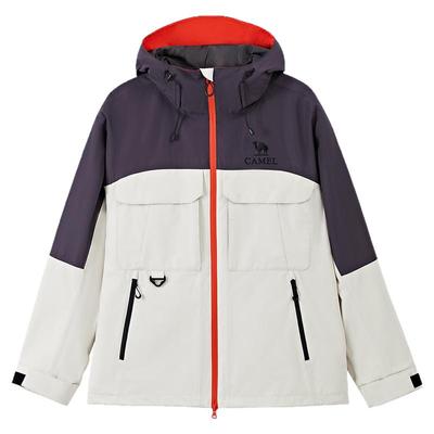 【凌波】Camel骆驼女装户外冲锋衣2025新款防暴雨单冲登山服外套