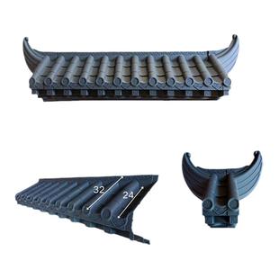 免架子装饰瓦中式立体门头屋檐装饰房檐雨遮徽派墙面仿古斗拱瓦