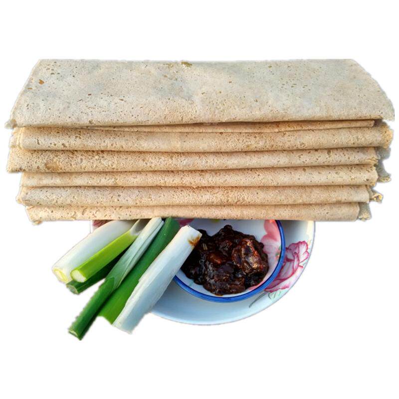 山东莒南特产农家现做麦子煎饼 纯手工全麦煎饼 石磨小麦粗粮煎饼