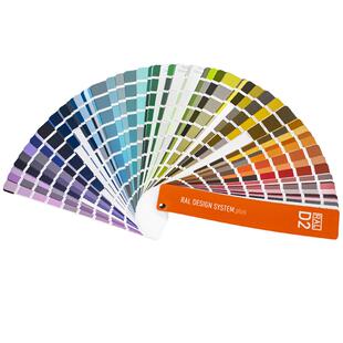 新版RAL色卡劳尔色卡标准色标卡RAL-D2设计师版新增200色1825色RAL色卡设计色卡涂料色卡装修色卡德国标准色