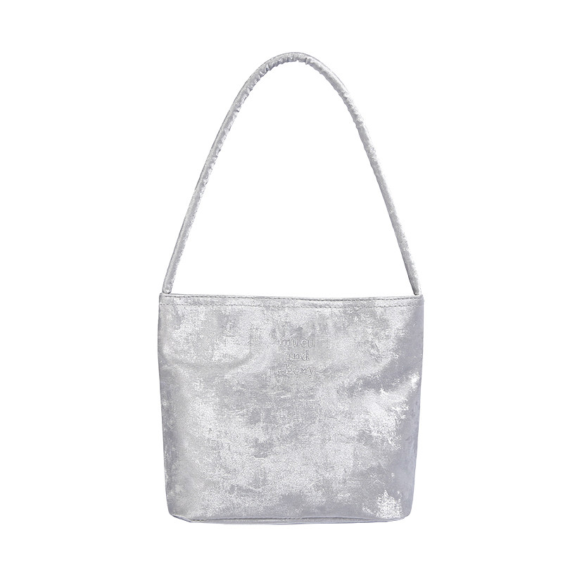 时尚单肩腋下包通勤水桶包