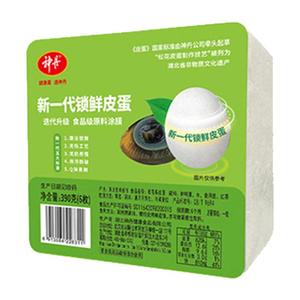 神丹新一代膜法锁鲜皮蛋6枚*2盒