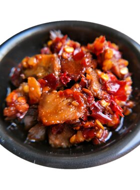 牛肉辣椒酱拌饭香辣牛肉酱拌面酱