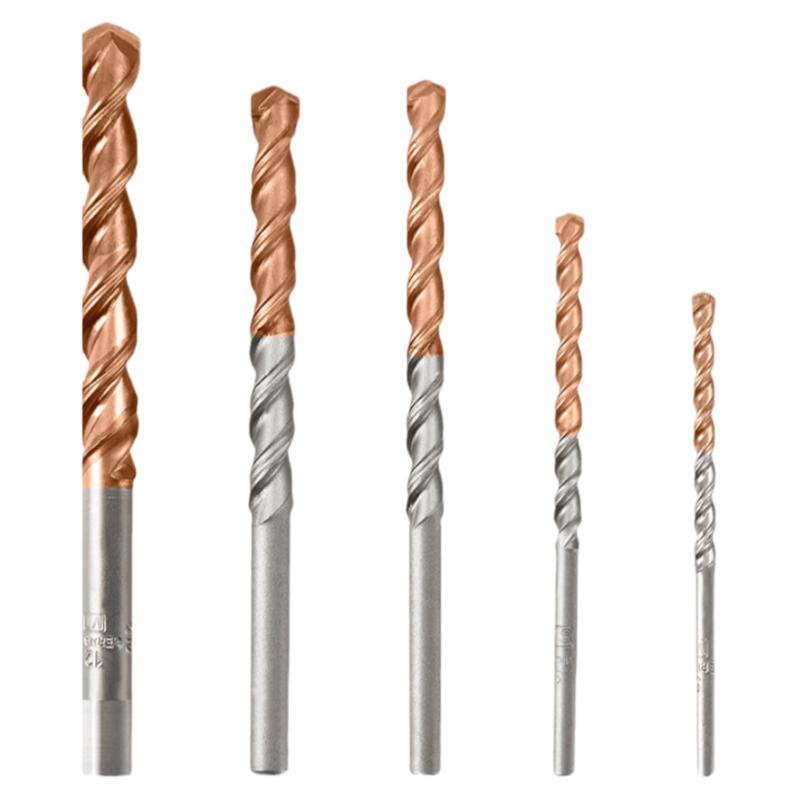 德国麦思德进口高硬度钨钢钻头合金冲击混凝土砖墙打孔圆柄两坑槽