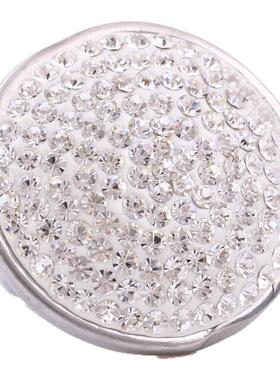 饰品欧美风夸张纯白色满钻戒指