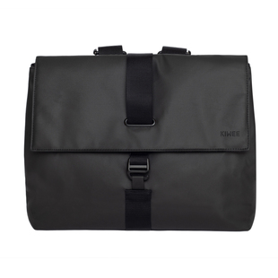 KIWEE未行13寸大方通勤电脑包律师包男女双肩折叠包单肩斜挎包S