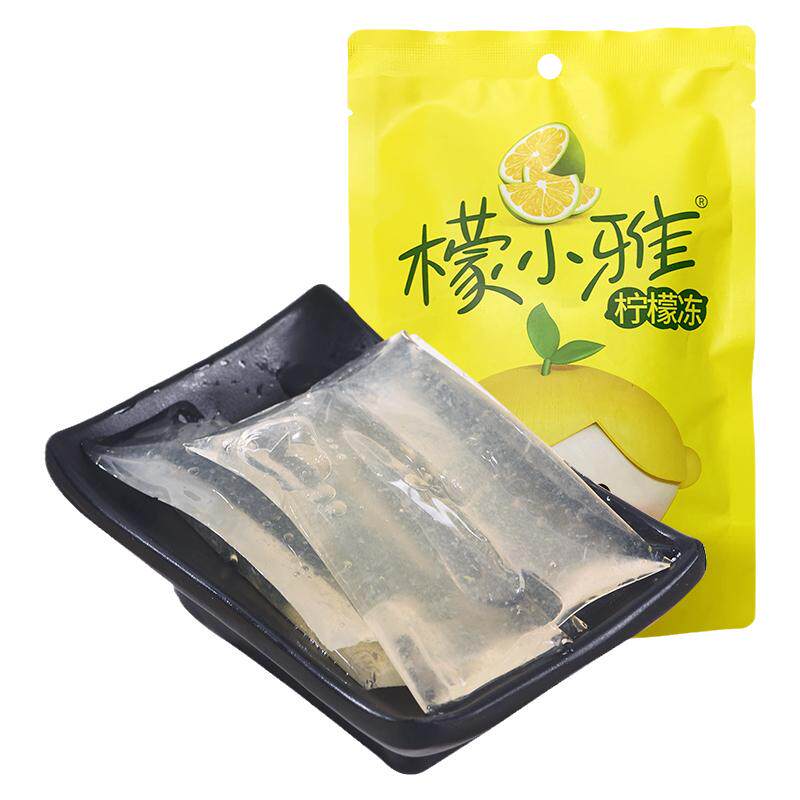 喜相逢檬小雅柠檬冻冻糖108g果冻/布丁