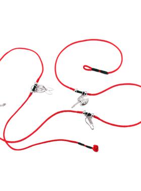 真安顺事事如意红腰带925银饰红绳腰链男女情侣款本命年礼物顺利