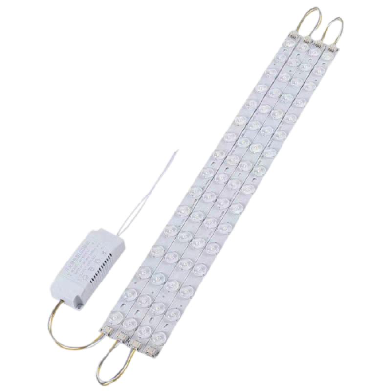 led吸顶灯改造灯板改装220v圆形长条灯光源贴片灯条客厅卧室灯管