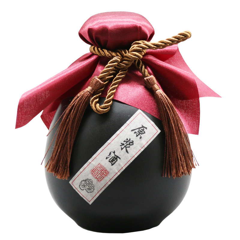 陶瓷酒瓶玻璃高档家用一斤