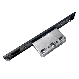 断桥铝门窗不锈钢锁盒铝合金纱窗传动器黑色单向联动件锁芯锁块