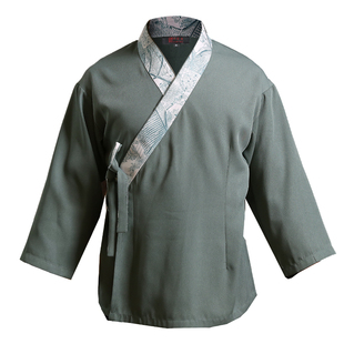 衣研堂烧烤店服务员工作服七分袖餐饮中餐厅饭店火锅店小二秋冬女