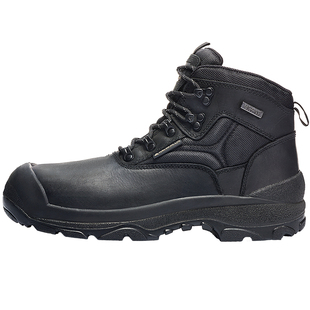 代尔塔301913全防水劳保鞋头层皮钢包头防砸防刺穿防护鞋安全鞋男