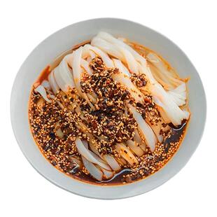 貂馋不馋 鲜米皮7袋*310g/袋麻酱红油即食速食轻食宿舍方酒