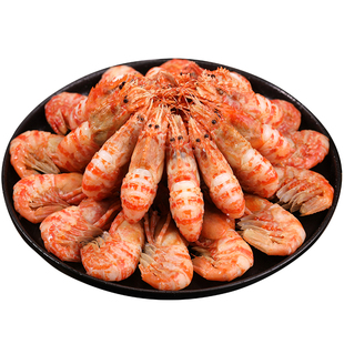 格陵兰火龙虾俄罗斯莱伯虾即食北极甜虾腹籽头籽虾爬子熟冻海鲜