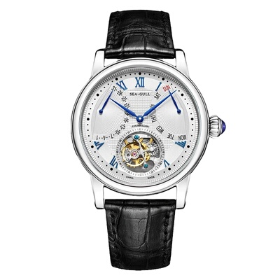 正品多功能镂空全自动海鸥手表
