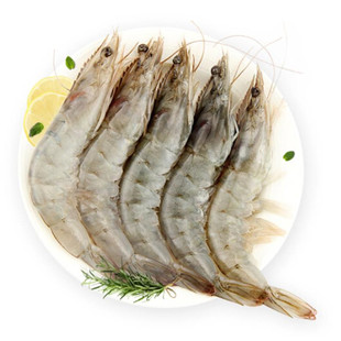 4斤装大连海鲜水产海虾海捕大虾基围虾渤海大虾30-40白虾青虾包邮