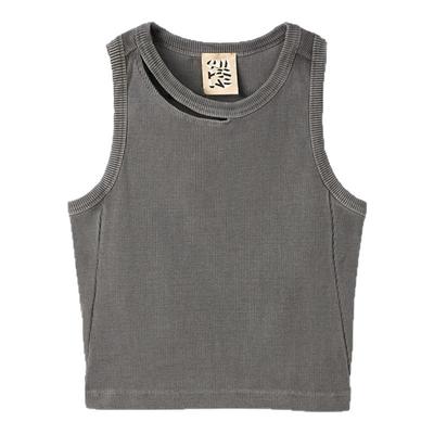 CAMPERLAB看步女款棉质圆领弹力修身百搭外穿上衣新款无袖背心