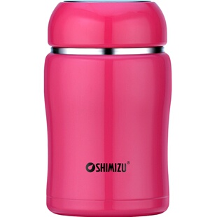 清水保温杯女便携水杯学生不锈钢水壶儿童创意杯子迷你可爱大肚杯