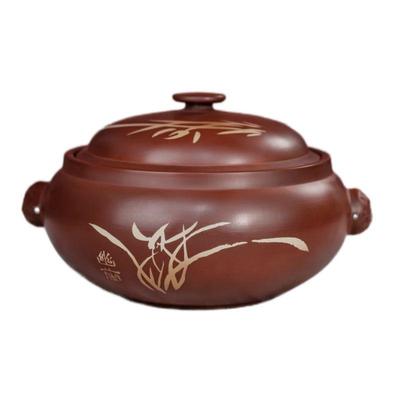 建水紫陶汽锅云南汽锅鸡原汁原味