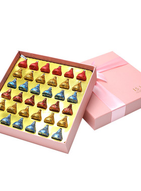 好时巧克力礼盒装喜糖KISSES之吻