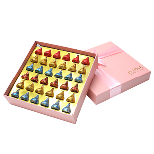 好时巧克力礼盒装喜糖Kisses之吻送男女生日浪漫情人节新年礼物