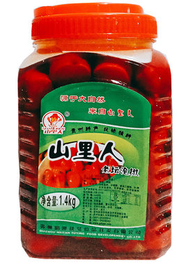 贵州特产山里人老坛泡椒1.4kg