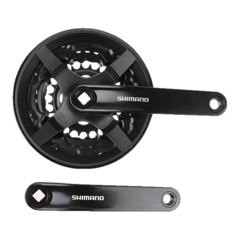 SHIMANO禧玛诺TY301 TY501牙盘7/8速21/24速山地车方孔TX801链盘