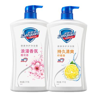 舒肤佳沐浴露柠檬薄荷生椰厚乳