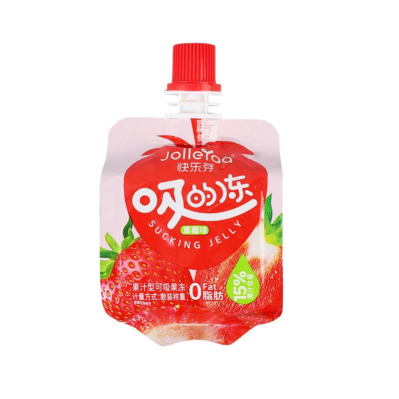 零脂休闲低卡小包快乐芽吸的果冻