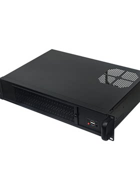 厚尚2U300工控机箱MATX主板