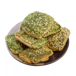 非遗千层饼奉化溪口老字号宁波特产老式怀旧零食海苔苔菜芝麻饼干
