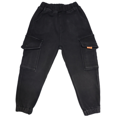 男童牛仔工装长裤潮款