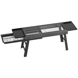 烧烤架烧烤炉子家用户外便携折叠304不锈钢烤肉炉子2025新款烤炉