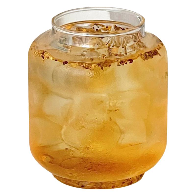 高颜值创意大肚水果茶杯