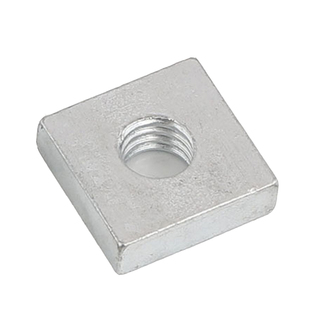 铁镀锌四方形螺母长方形螺母正方形螺母滑块M2.5M3M4M5M6M8M10M12