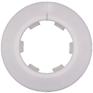 管道装饰盖卡扣式塑料圈角阀水管暖气管水龙头圆形开口遮挡遮丑盖