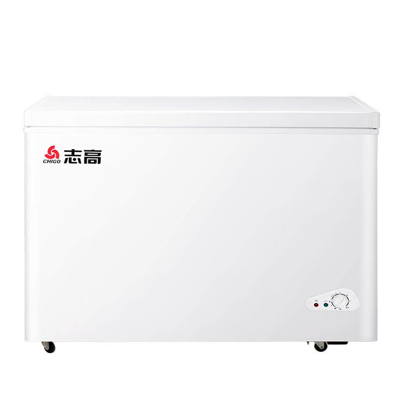 志高228/388L冰柜家用商用大容量冷冻冷藏两用一级节能冰箱冷冻柜